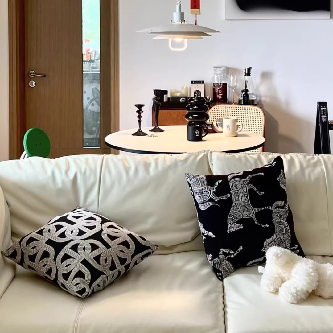 【早割対象】モノトーンモダンアクセントクッション