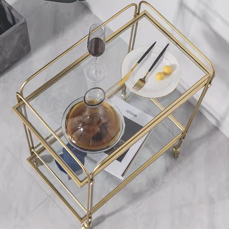 スタイリッシュモダンガラスワゴン – MUSE HOME|海外インテリア雑貨 スタイリッシュモダンガラスワゴン – MUSE HOME|海外インテリア雑貨