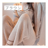 フェミニンセットアップルームウェア