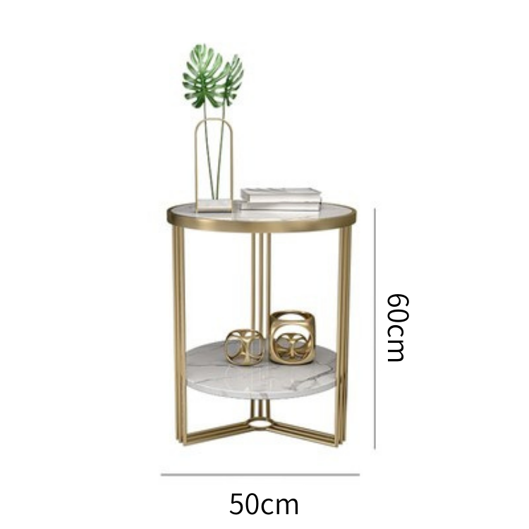 大理石エレガントサイドテーブル