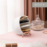 ラウンド型メイクアップボックス